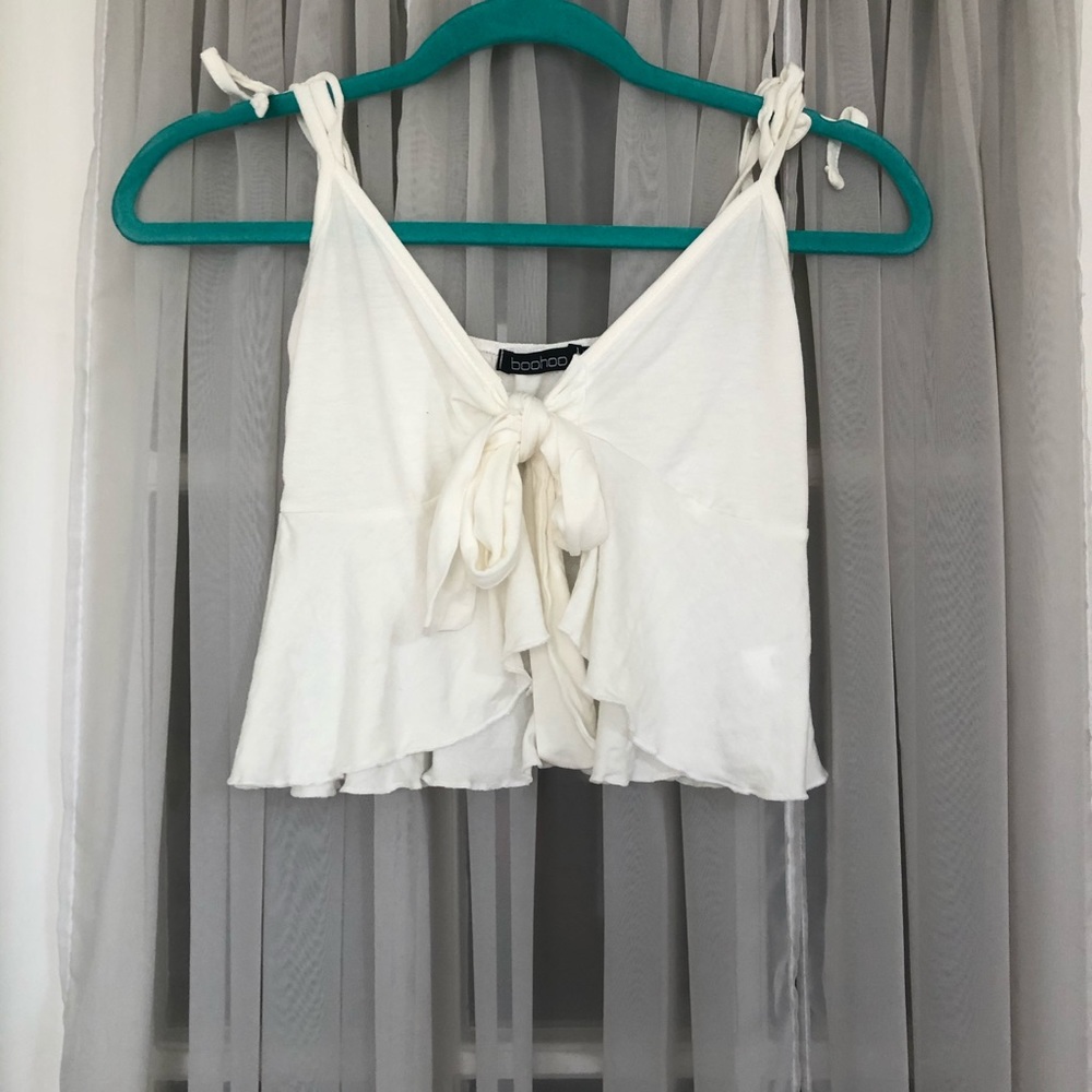Tie Front Crop Top
